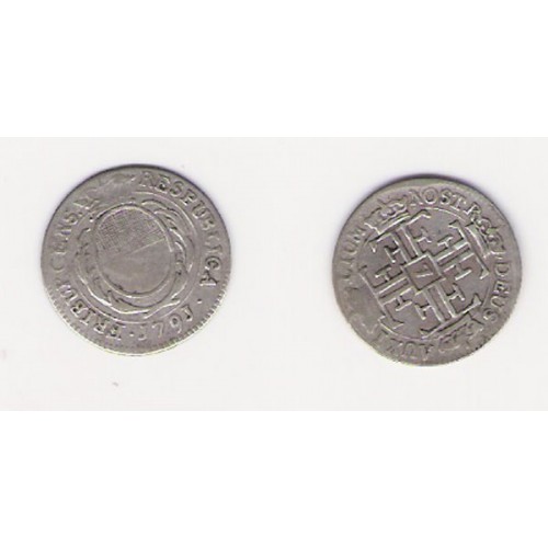 SUIZA, CANTÓN DE FREIBURG, 7 KREUZER PLATA, 1791