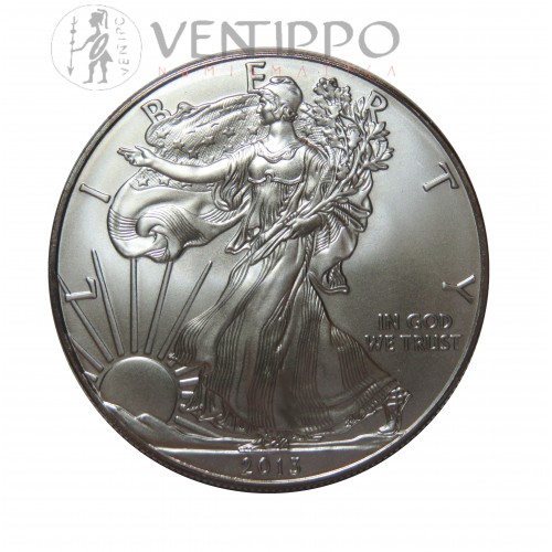 Estados Unidos, Dollar Plata ( 1 OZ. 999 mls. ) Liberty Eagle 2013, S/C