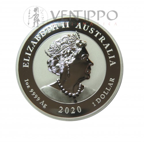 Australia, Dollar plata ( 10Z. ley 999 mls. ) 2020, Quokka, BU.