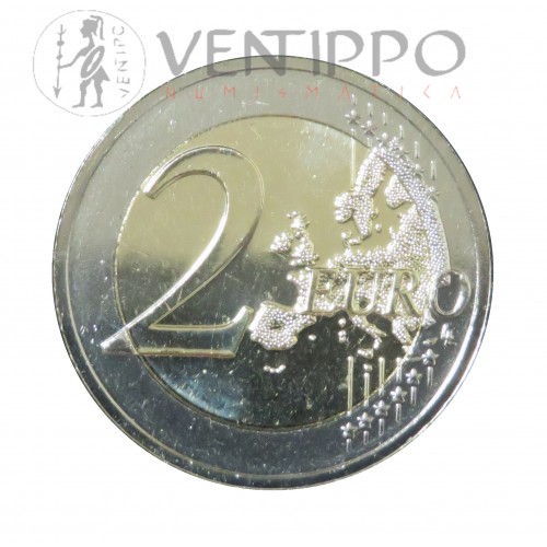 Estonia, Cartera 2 €, 2020, 200 Aniv. Descubrimiento Antártida, FDC.