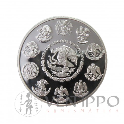 México, Onza plata ( 1 OZ  999 mls. ) Libertad 2020, Proof