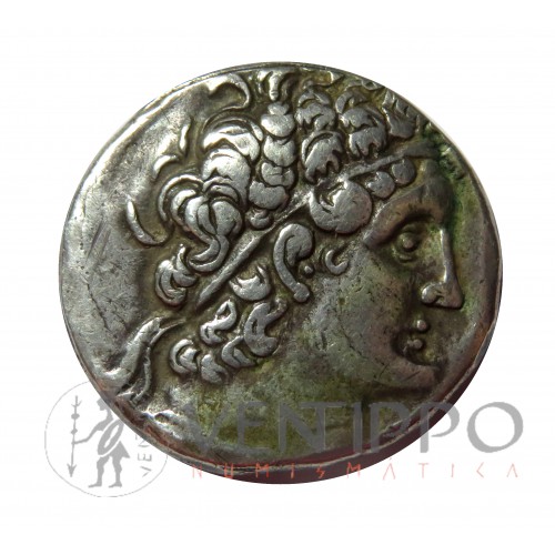 Egipto, Tetradracma plata, Ptolomeox , MBC.