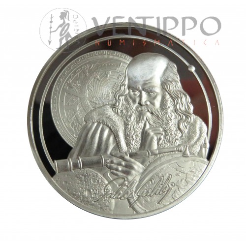 Niue, 5 $ Plata ( 1 OZ. 999 mls. ) 2021, Galileo, BU.