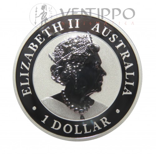 Australia, Dollar Plata ( 1 OZ. 999 mls. ) Águila 2021, BU.