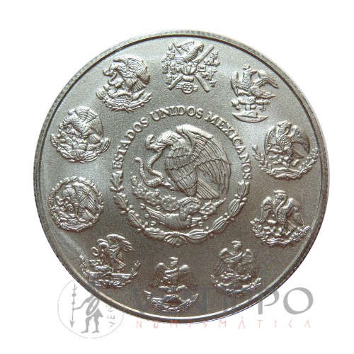 México, Onza plata ( 1 OZ. 999 mls. ) Libertad 2021.