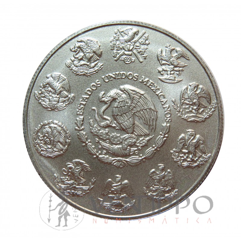 México, Onza plata ( 1 OZ. 999 mls. ) Libertad 2021.