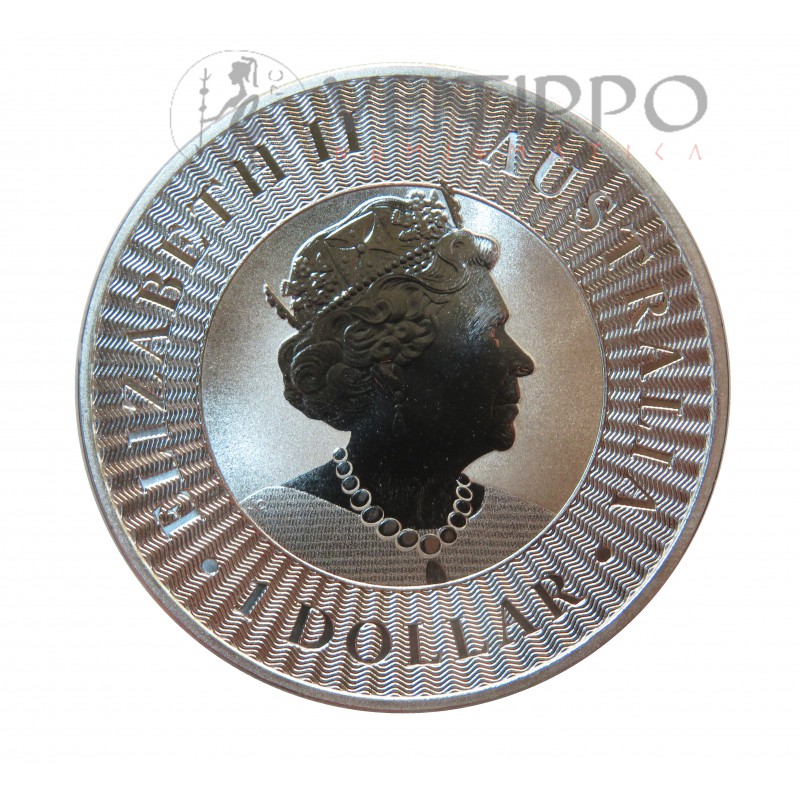 Australia, 1$ Plata ( 1 Oz. 999 mls ) Canguro Perth 2021 S/C