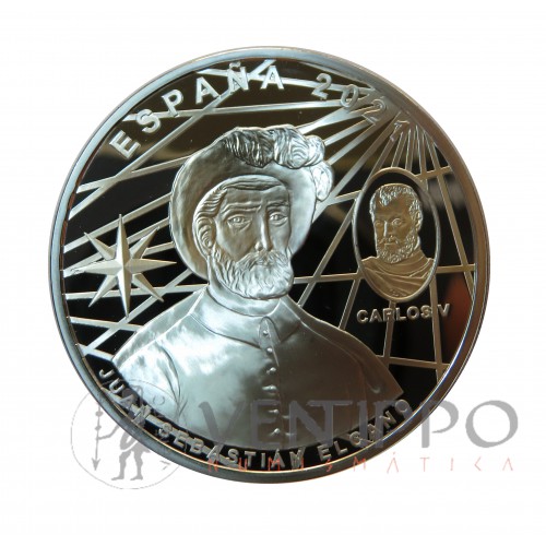 10 € PLATA PROOF 2021 V CENTENARIO VUELTA AL MUNDO MAGALLANES Y ELCANO