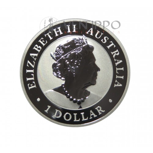 Australia, Dollar Plata ( 1 OZ. 9999 mls. ) Brumby 2021, BU.