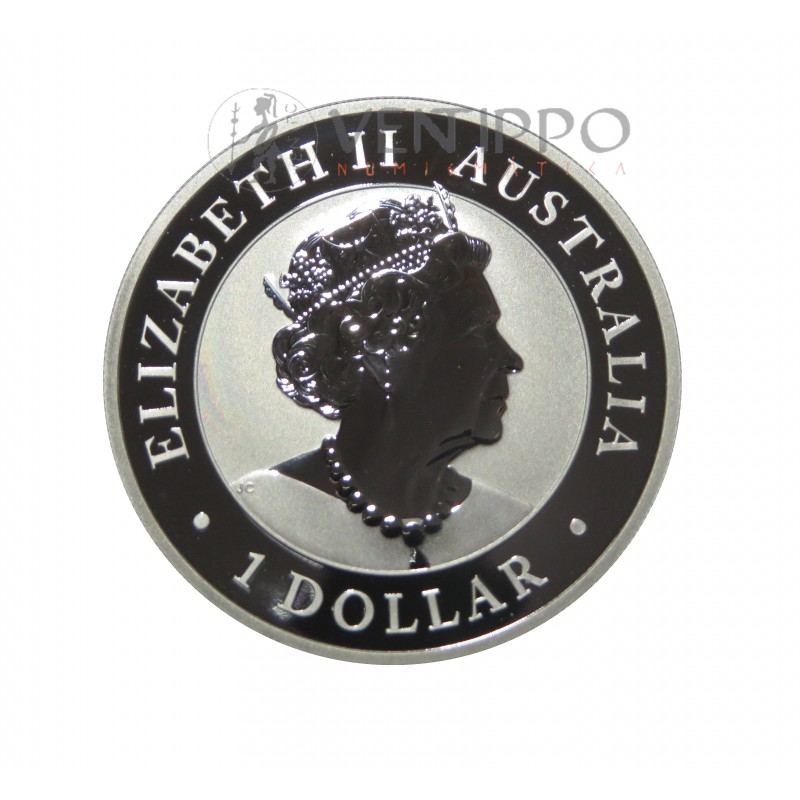 Australia, Dollar Plata ( 1 OZ. 9999 mls. ) Brumby 2021, BU.