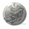 Ruanda, 50 Francs Plata ( 1 OZ 999 mls .) Año del Tigre, 2022.