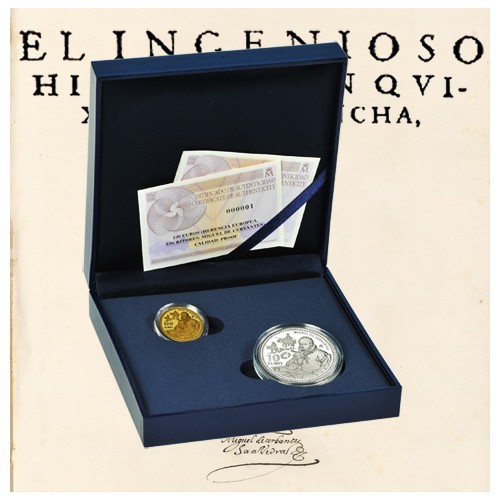 ESPAÑA, PROGRAMA EUROPA, X SERIE MIGUEL DE CERVANTES, PLATA Y ORO