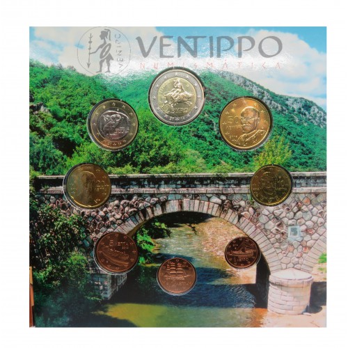 Grecia, Cartera Oficial 8 Valores, 2014, FDC, Tracia.