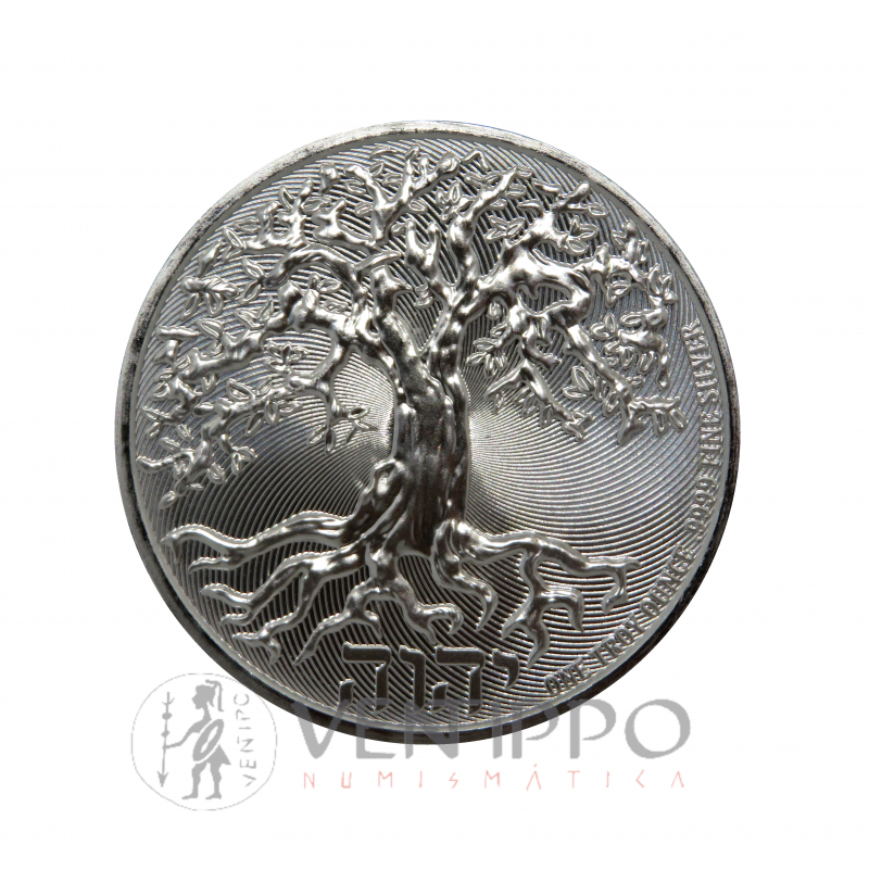 Niue, 2 $ plata ( 1 OZ. 999 mls) Árbol de la Vida 2022 BU