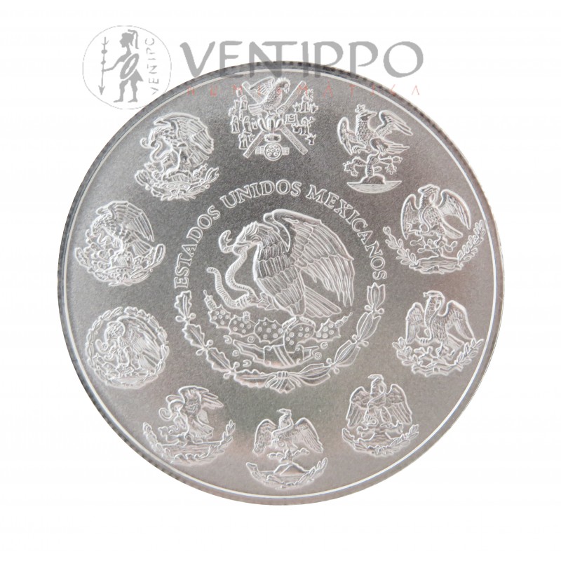 México, Onza Plata ( 1 OZ. 999 mls. ) Libertad 2022.