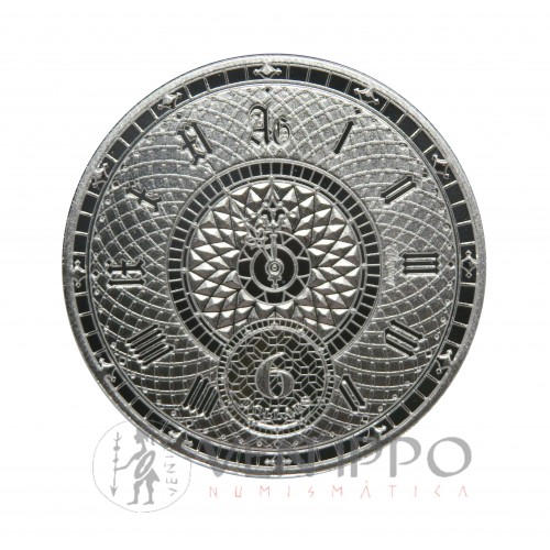 Tokelau, 6 $ Plata  ( 1 OZ  ley 999 mls. ) Chronos 2022, BU.