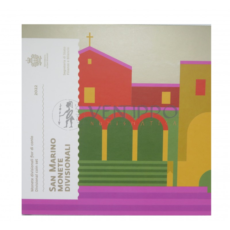 San Marino, Cartera Oficial 8 valores, 2022 FDC