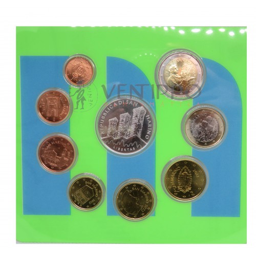 San Marino, Cartera oficial 9 valores, 2022, Día Mundial de la Montaña, FDC