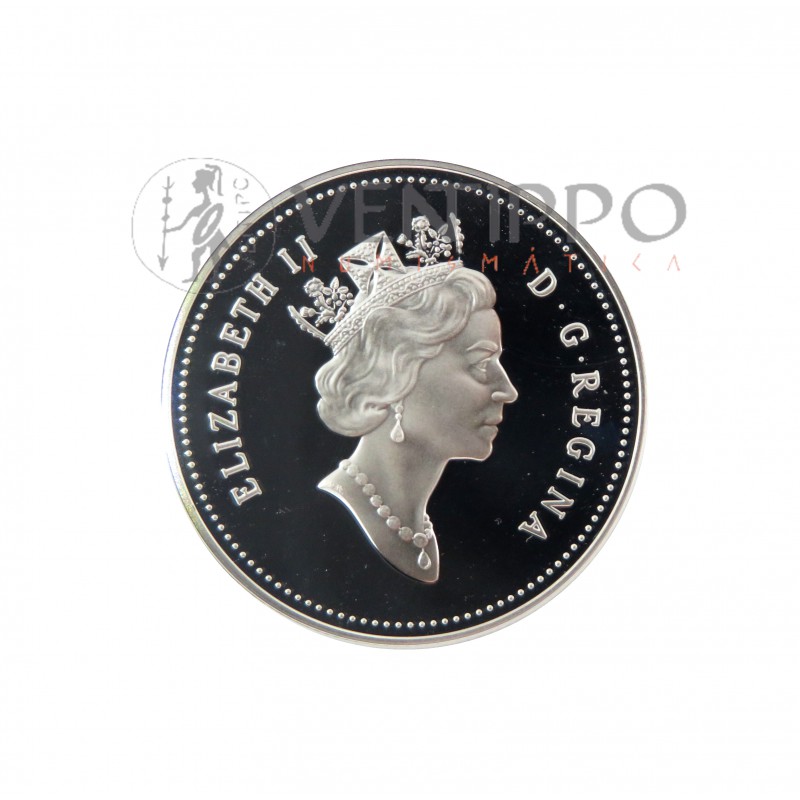 Canadá 4 x 50 Cents plata Proof 1999 gatos de Canadá