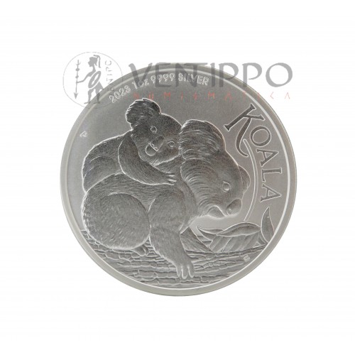 Australia, Dollar Plata ( 1 Oz 9999 mls) Koala 2023 BU