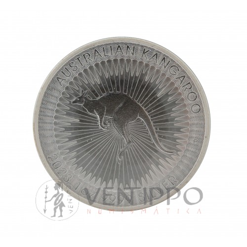 Australia, 1 $ PLata (1 Oz 999 mls) Canguro Perth 2023