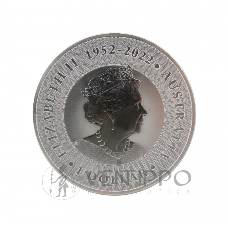 Australia, 1 $ PLata (1 Oz 999 mls) Canguro Perth 2023