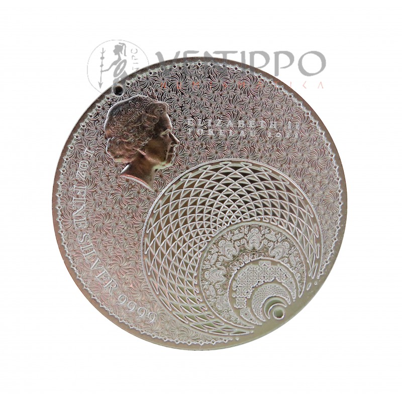 Islas Tokelau, 5 Dollars Plata ( 1 OZ  999 mls. ) Magnum Opus 2022, BU.