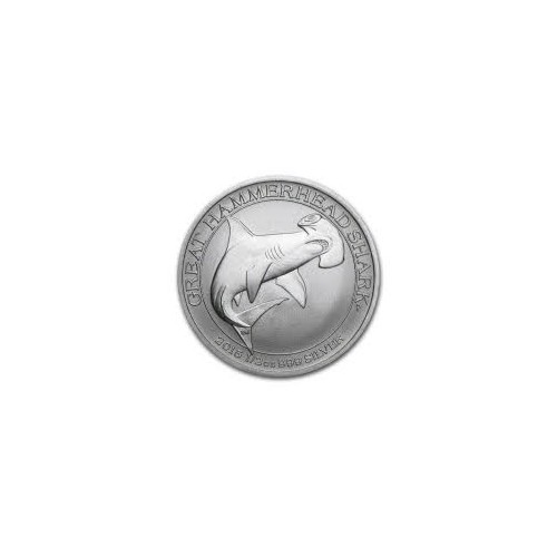 AUSTRALIA, 50 CENTS PLATA (1/2 OZ. 999 mls), PEZ MARTILLO, 2015