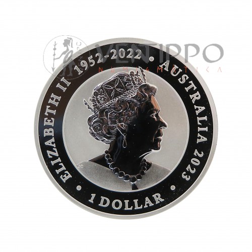 Australia, Dollar Plata ( 1 OZ ley 9999 mls. ) Swan 2023, BU