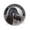 Australia, Dollar palta ( 1 Oz 9999 mls ) Emu 2023 coloreado, Proof.