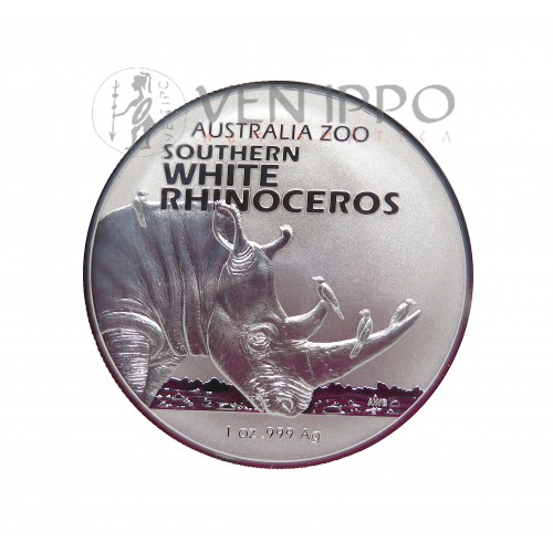 Australia, Dollar plata ( 1 OZ 999 mls. ) 2023, Elefante blanco, BU.