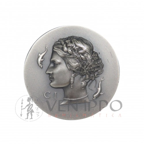 Islas Cook, 5 $ Plata ( 1 OZ 999 mls. ) 2023 Arethusa, Proof Antique Finish.