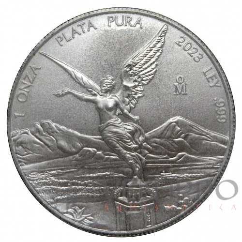México, Onza plata ( 1 OZ. 999 mls) Libertad 203