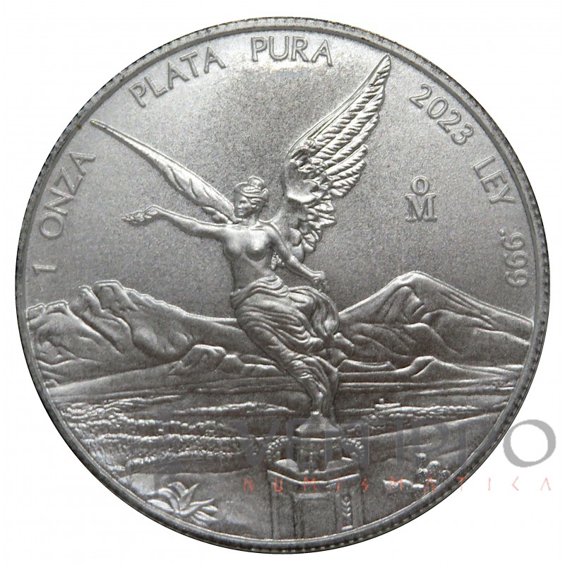 México, Onza plata ( 1 OZ. 999 mls) Libertad 203