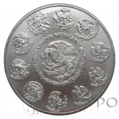 México, Onza plata ( 1 OZ. 999 mls) Libertad 203