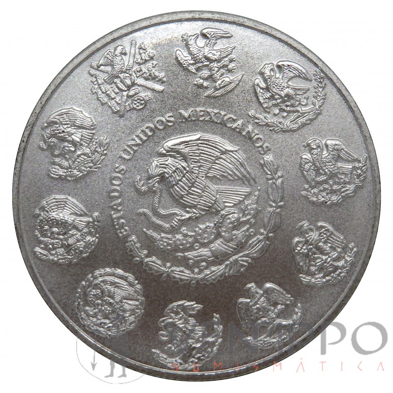 México, Onza plata ( 1 OZ. 999 mls) Libertad 203