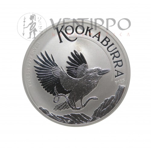 Austria, Dollar Plata ( 1 OZ 9999 mls .) Kookaburra 2024, BU.