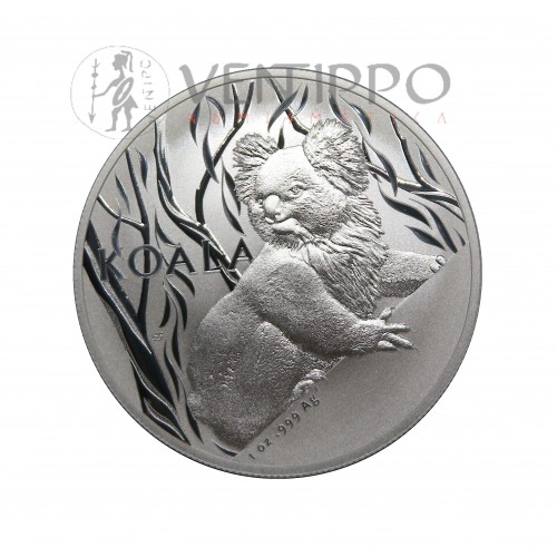 Australia, Dollar Plata ( 1 OZ ley 9999 mls ) 2024, Koala Ram, BU