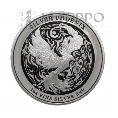 Niue, 2 $ Plata ( 1OZ 999 mls ) Phoenix 2024, BU