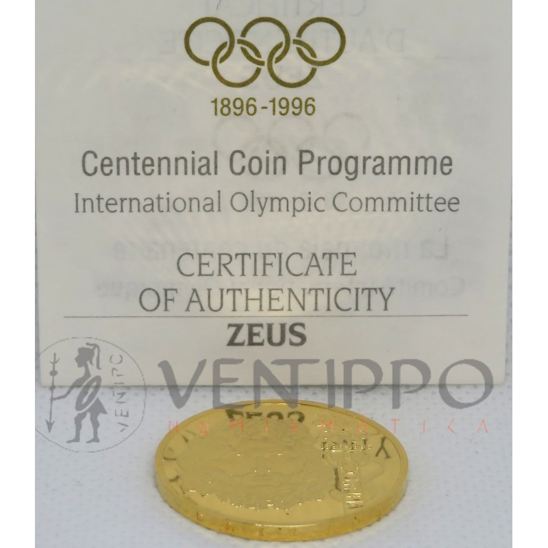 Austria, 1000 Schilling Oro ( 16,97 grs. ley 917 mls. ) Zeus 1995, Proof.