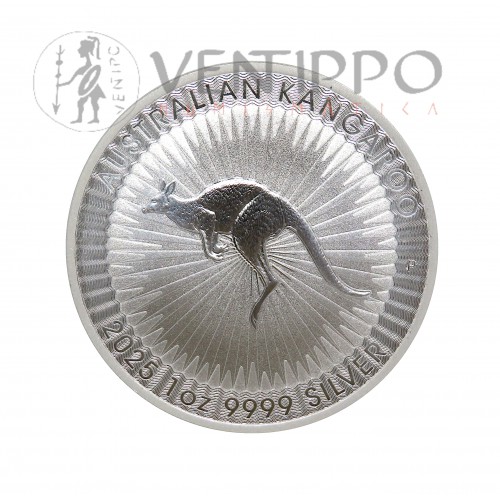Australia, Dollar plata ( 1 OZ 9999 mls ) Canguro Perth 2025, BU
