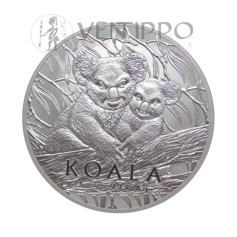 Australia, Dollar Plata ( 1 OZ ley 9999 mls ) Kolala Ram 2025, BU