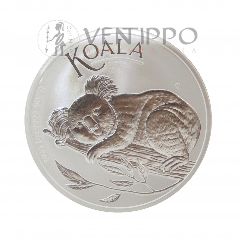 Australia, Dollar Plata ( 1 OZ ley 9999 mls ) Koala Perth 2025, BU