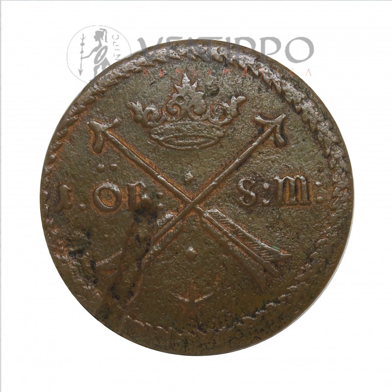 Suecia, 1 Ore, Carlos XI, 1676, MBC+