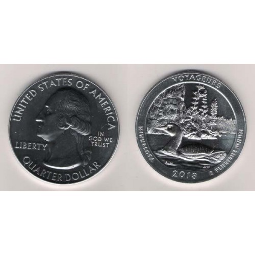 ESTADOS UNIDOS, QUARTER DOLLAR ( 5 OZ PLATA 999 mls. ) MINNESOTA