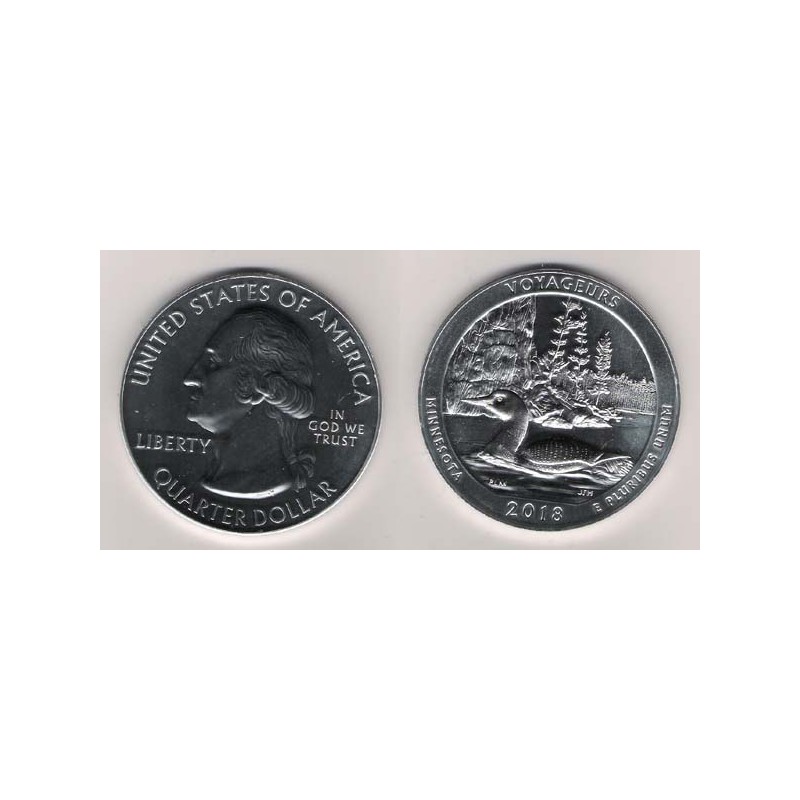 ESTADOS UNIDOS, QUARTER DOLLAR ( 5 OZ PLATA 999 mls. ) MINNESOTA