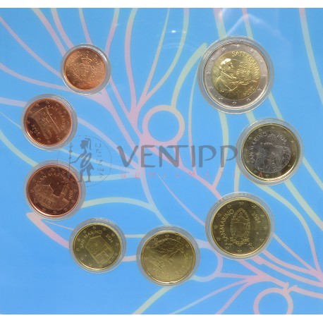 San Marino, Cartera ofical 8 Valores, 2024, FDC