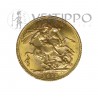 Gran Bretaña, One Sovereign Oro ( 7'99 grs. ley 917 mls ) Jorge V, 1913, EBC.