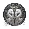 ST. Lucía, 2 $ Plata ( 1 OZ LEY 999 MLS ) EC8 VII, Flamencos 2024, Prooflike.