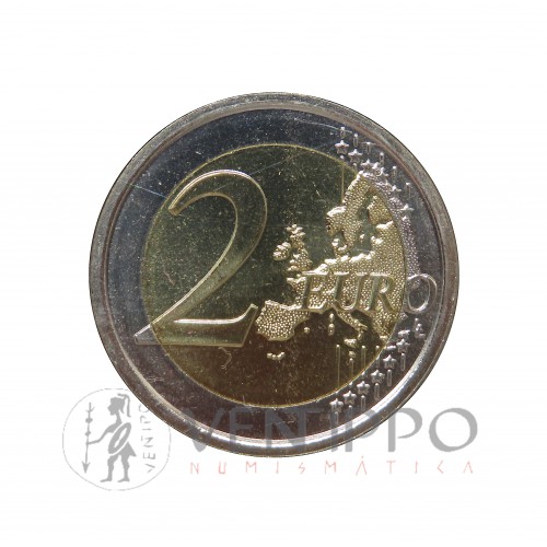 San Marino, 2 € Cartera Oficial, 550 aniversario Muerte Ghirlandaio, FDC